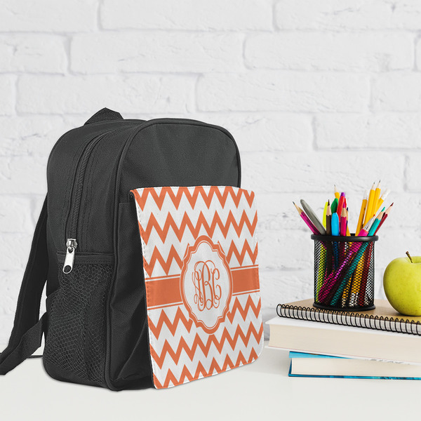 Chevron Kid's Backpack - Lifestyle