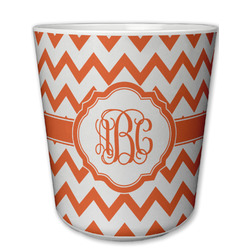Chevron Plastic Tumbler 6oz (Personalized)