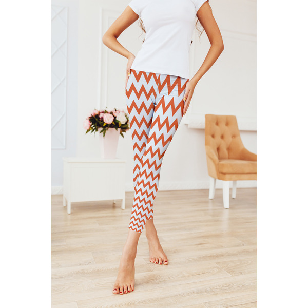 Chevron Ladies Leggings - LIFESTYLE 2