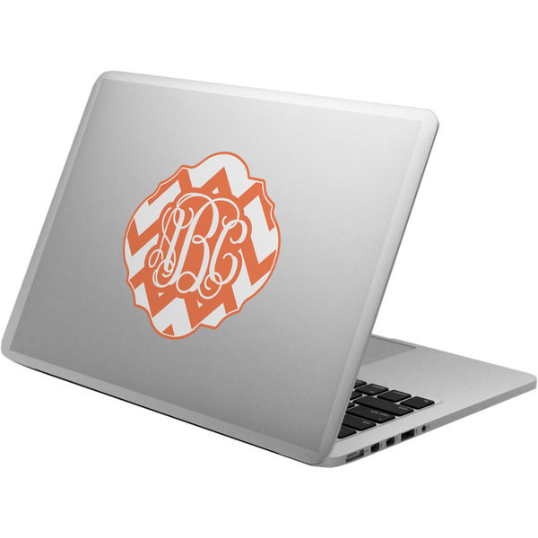 Custom Chevron Laptop Decal (Personalized)