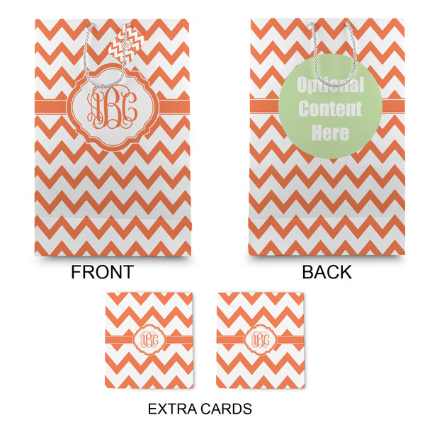 Chevron Large Gift Bag - Approval