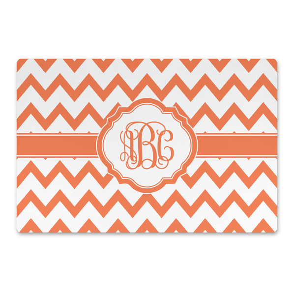 Custom Chevron Large Rectangle Car Magnet (Personalized)