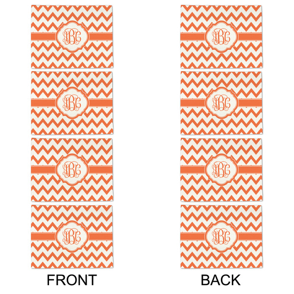 Chevron Linen Placemat - APPROVAL Set of 4 (double sided)