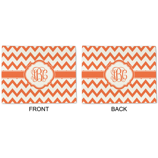 Chevron Linen Placemat - APPROVAL (double sided)