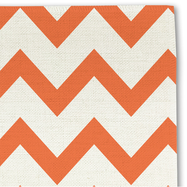 Chevron Linen Placemat - DETAIL