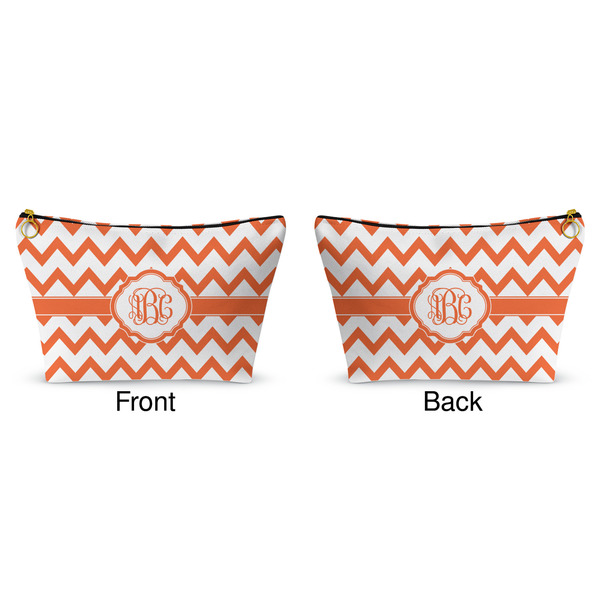 Chevron Makeup Bag (Front and Back)