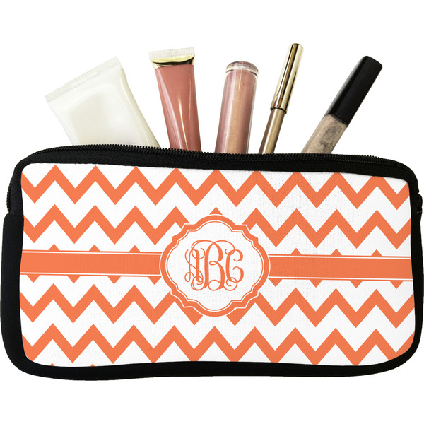Custom Chevron Makeup / Cosmetic Bag (Personalized)