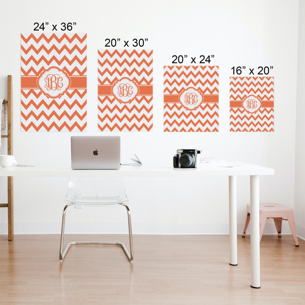 Chevron Matte Poster - Sizes