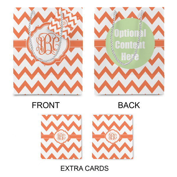 Chevron Medium Gift Bag - Approval