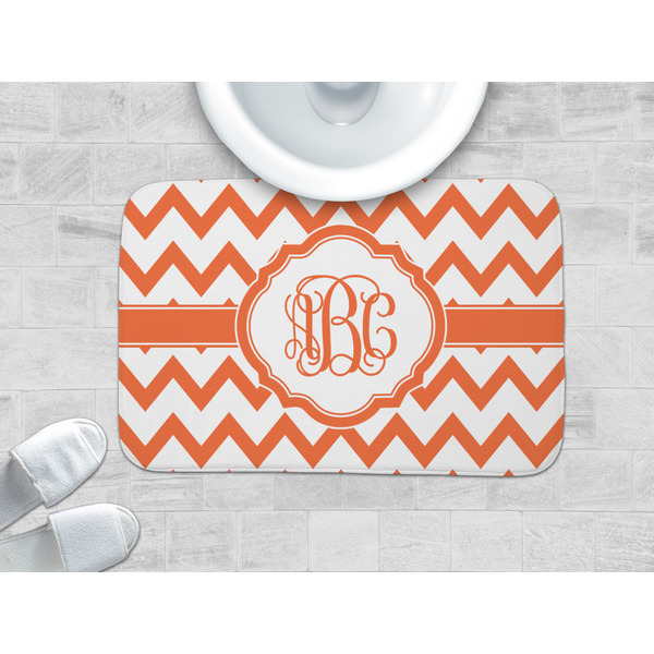 Chevron Memory Foam Bath Mat - LIFESTYLE 34x21