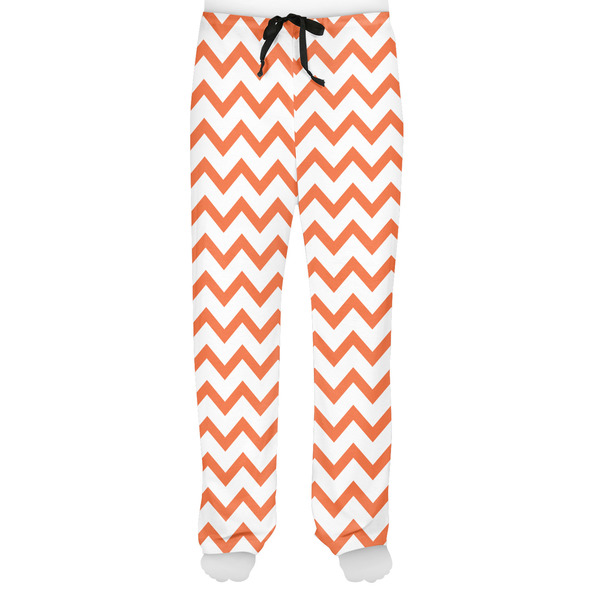 Chevron Men's Pjs Front - on model