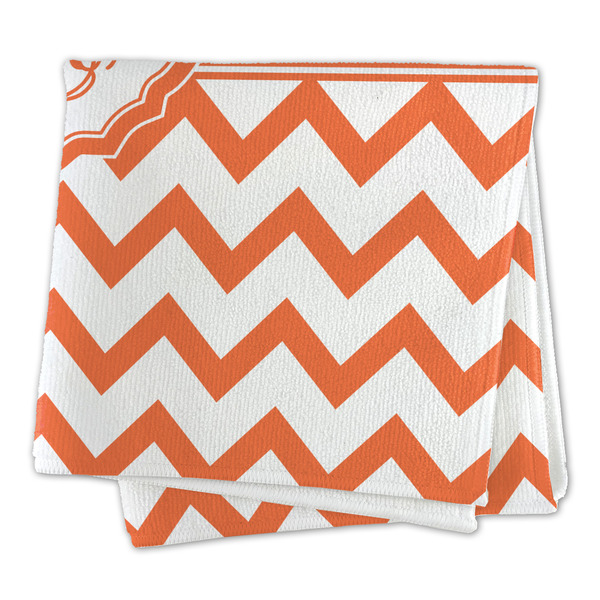 Chevron Microfiber Dish Rag - FOLDED (square)