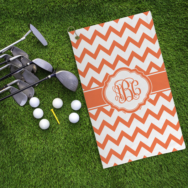 Chevron Microfiber Golf Towels - LIFESTYLE