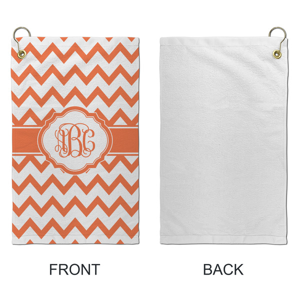 Chevron Microfiber Golf Towels - Small - APPROVAL