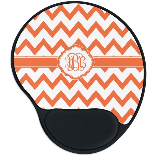 Custom Chevron Mouse Pad with Wrist Support