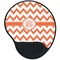 Chevron Mouse Pad with Wrist Support