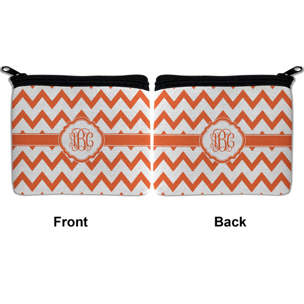 Chevron Neoprene Coin Purse - Front & Back (APPROVAL)