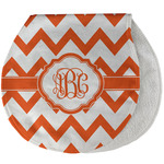 Chevron Burp Pad - Velour w/ Monogram