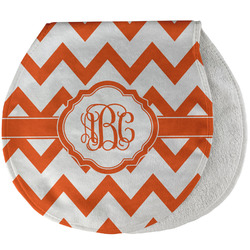 Chevron Burp Pad - Velour w/ Monogram