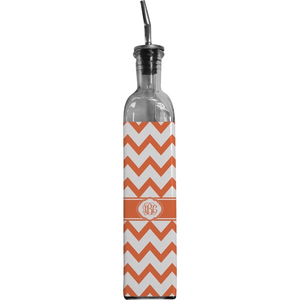 Custom Chevron Oil Dispenser Bottle (Personalized)