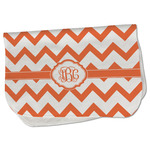 Chevron Burp Cloth - Fleece w/ Monogram
