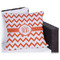 Chevron Outdoor Pillow - 16" (Personalized)