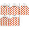 Chevron Page Dividers - Set of 5 - Approval