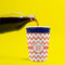 Chevron Party Cup Sleeves - without bottom - Lifestyle
