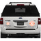 Chevron Personalized Car Magnets on Ford Explorer