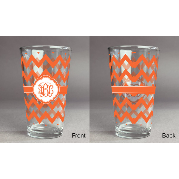 Chevron Pint Glass - Full Fill w Transparency - Approval