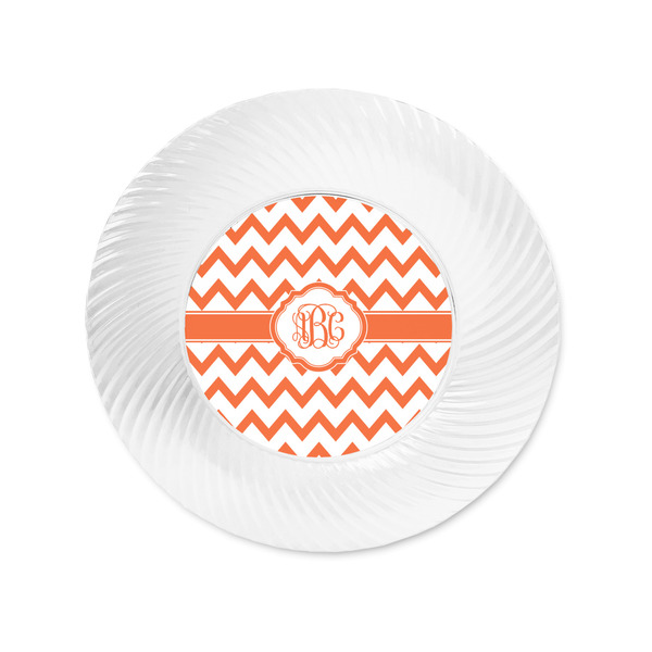 Chevron Plastic Party Appetizer & Dessert Plates - Approval