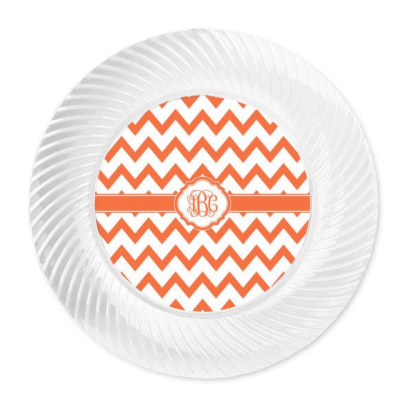 Chevron Plastic Party Dinner Plates - Approval