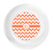 Chevron Plastic Party Dinner Plates - Approval