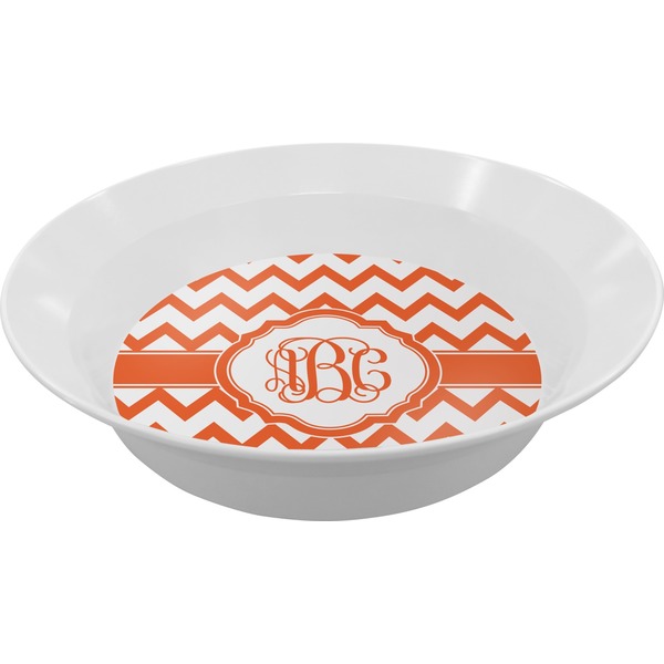 Custom Chevron Melamine Bowl (Personalized)