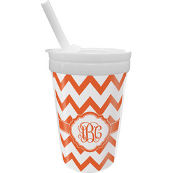 Chevron Sippy Cup with Straw (Personalized)