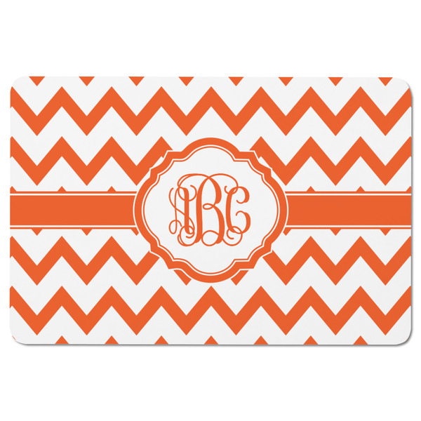 Chevron Rectangular Fridge Magnet - FRONT