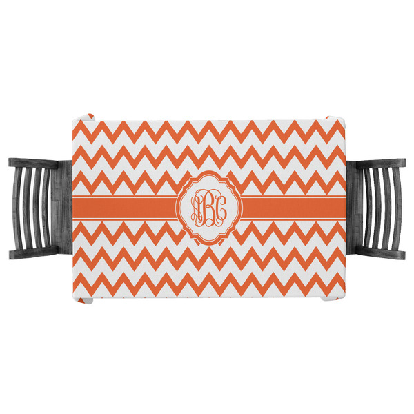 Custom Chevron Tablecloth - 58"x58" (Personalized)