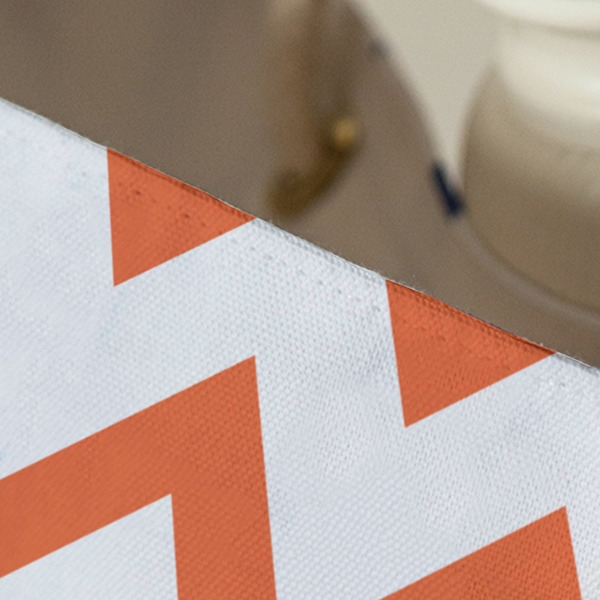 Chevron Large Rope Tote - Close Up View