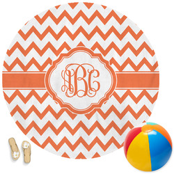 Chevron Round Beach Towel (Personalized)