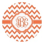 Chevron Round Decal (Personalized)