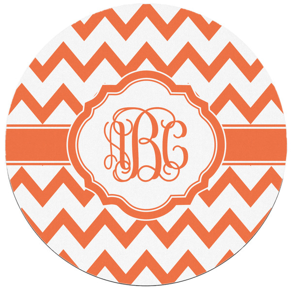 Chevron Round Mousepad - APPROVAL