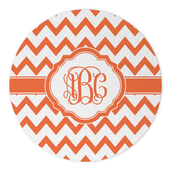 Chevron Round Paper Coaster - Approval