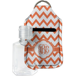Chevron Hand Sanitizer & Keychain Holder (Personalized)