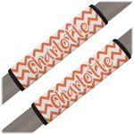 Chevron Seat Belt Covers (Set of 2) (Personalized)