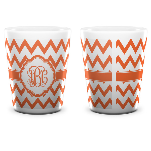 Chevron Shot Glass - White - APPROVAL