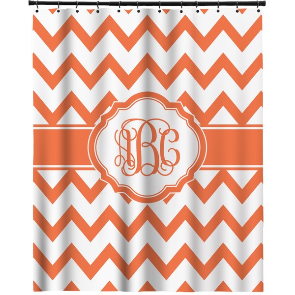 Custom Chevron Extra Long Shower Curtain - 70"x84" (Personalized)