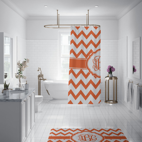 Chevron Shower Curtain - Custom Size