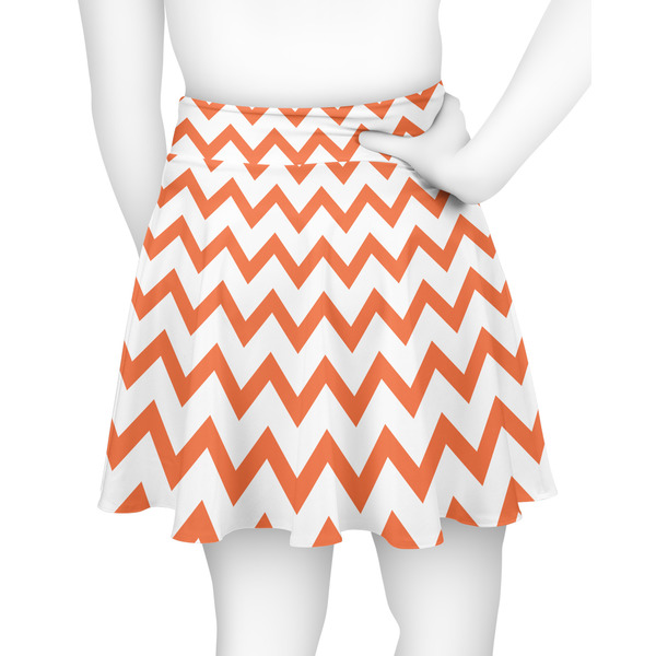 Chevron Skater Skirt - Back