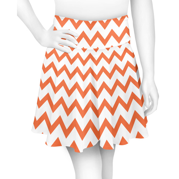 Custom Chevron Skater Skirt - X Small