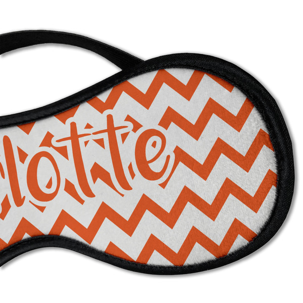 Chevron Sleeping Eye Mask - DETAIL Large